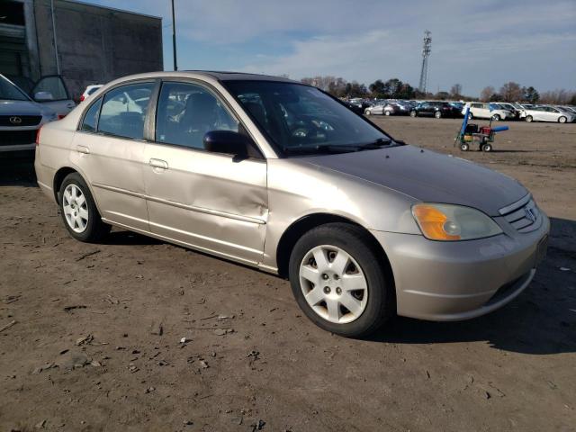 2HGES26742H508844 - 2002 HONDA CIVIC EX GOLD photo 4