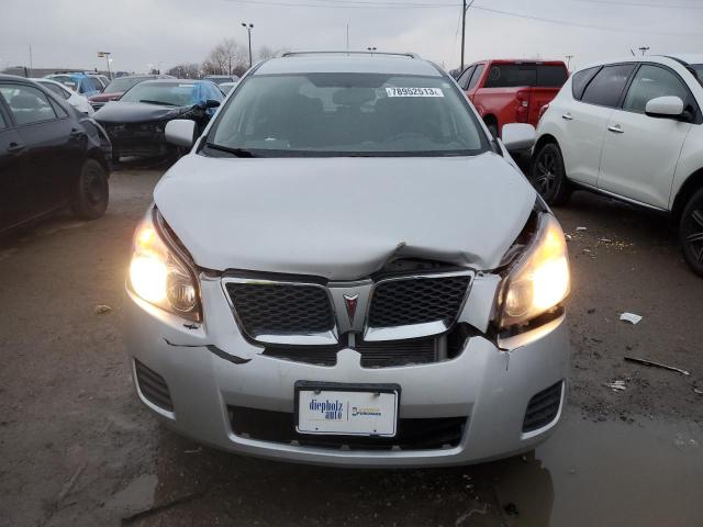 5Y2SM67089Z409426 - 2009 PONTIAC VIBE SILVER photo 5