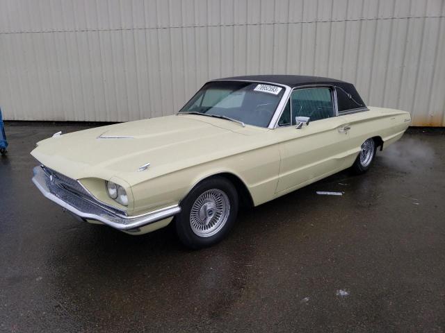 6Y87Q129188 - 1966 FORD THUNDERBIR YELLOW photo 1