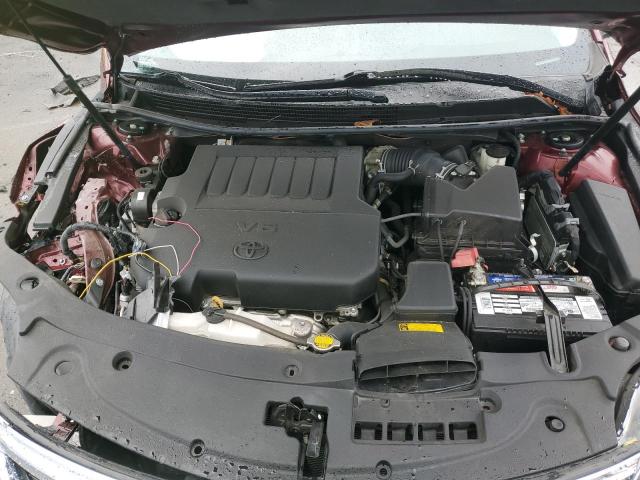 4T1BK1EB0DU010282 - 2013 TOYOTA AVALON BASE 勃艮第红 照片 11