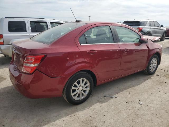 1G1JD5SB5L4104302 - 2020 CHEVROLET SONIC LT RED photo 3