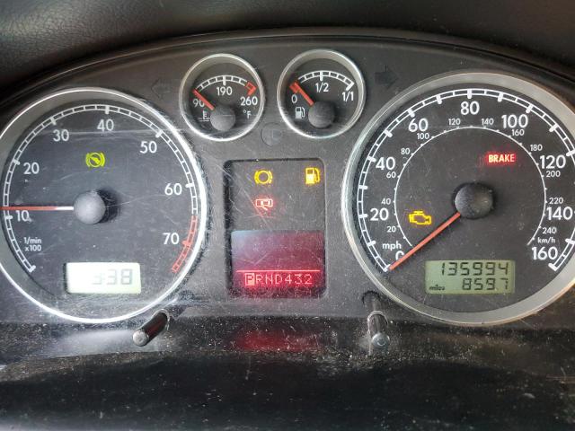 WVWWH63BX3E085777 - 2003 VOLKSWAGEN PASSAT GLX Gümüş foto 9