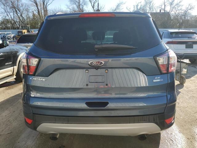 1FMCU9GD7JUB43693 - 2018 FORD ESCAPE SE BLUE photo 6