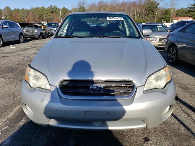 4S4BL62C777214989 - 2007 SUBARU LEGACY OUTBACK 2.5I LIMITED SILVER photo 5