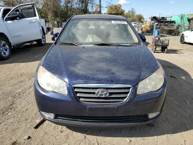 KMHDU46D99U787474 - 2009 HYUNDAI ELANTRA GLS BLUE photo 5