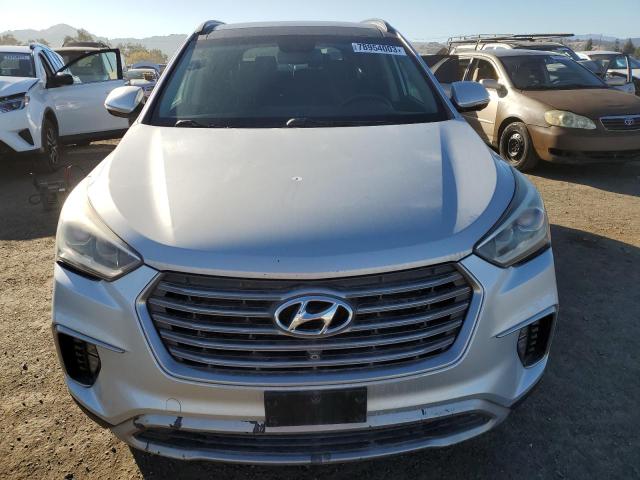 KM8SR4HF4HU178363 - 2017 HYUNDAI SANTA FE SE ULTIMATE SILVER photo 5