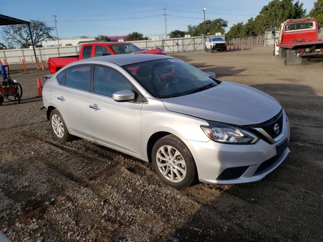 3N1AB7AP4JY292376 - 2018 NISSAN SENTRA S SILVER photo 4