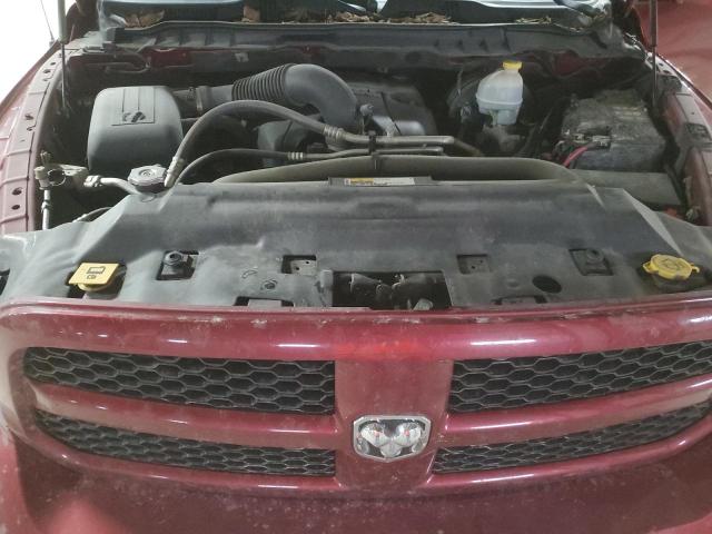 1C6RR7FT0ES395453 - 2014 RAM 1500 ST MAROON photo 11