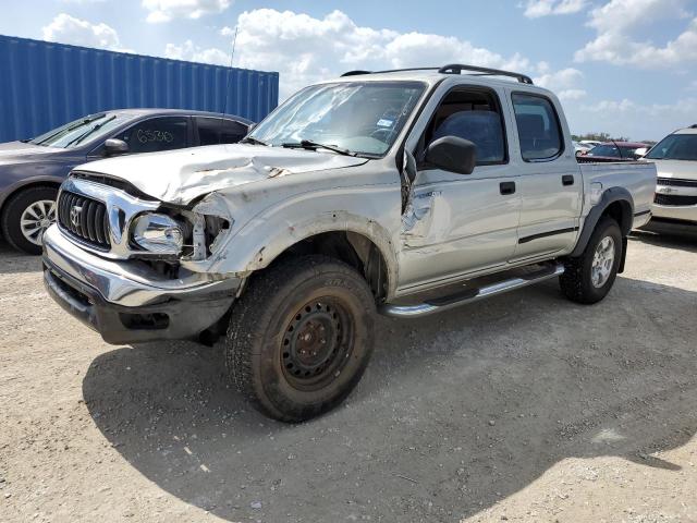 5TEGN92N41Z878254 - 2001 TOYOTA TACOMA DOUBLE CAB PRERUNNER SILVER photo 1