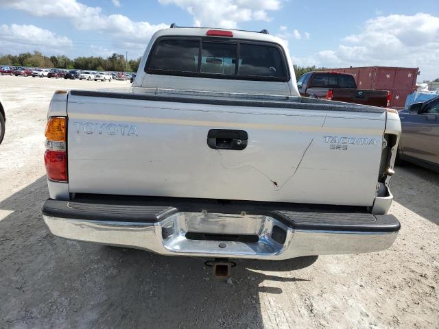 5TEGN92N41Z878254 - 2001 TOYOTA TACOMA DOUBLE CAB PRERUNNER SILVER photo 6