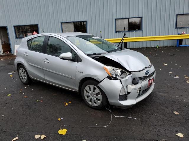 JTDKDTB39C1012376 - 2012 TOYOTA PRIUS C SILVER photo 4