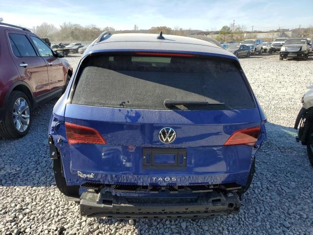 3VVCX7B28PM367527 - 2023 VOLKSWAGEN TAOS S BLUE photo 6