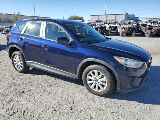 JM3KE4BE2D0167144 - 2013 MAZDA CX-5 SPORT BLUE photo 4