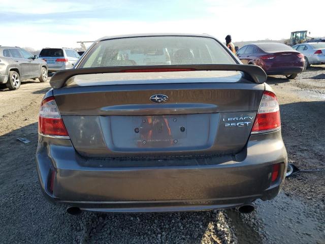 4S3BL676584206299 - 2008 SUBARU LEGACY GT LIMITED CHARCOAL photo 6