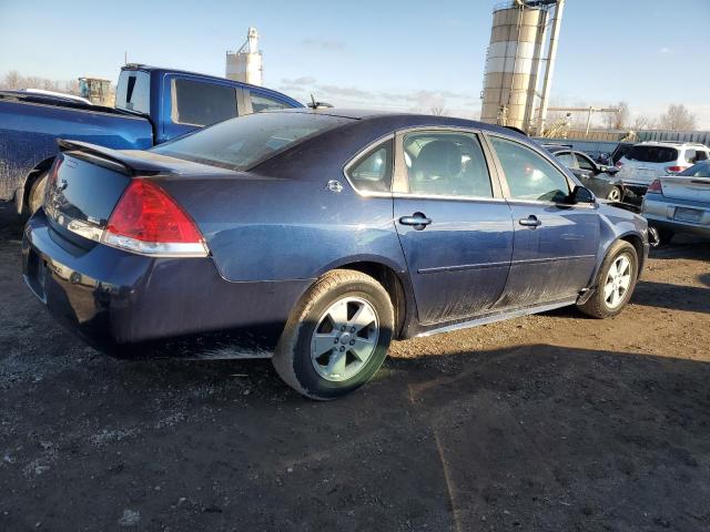 2G1WT57K791289748 - 2009 CHEVROLET IMPALA 1LT BLUE photo 3