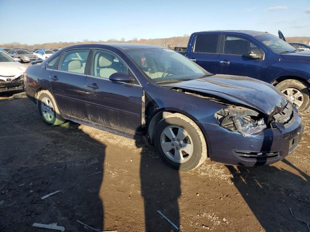 2G1WT57K791289748 - 2009 CHEVROLET IMPALA 1LT BLUE photo 4