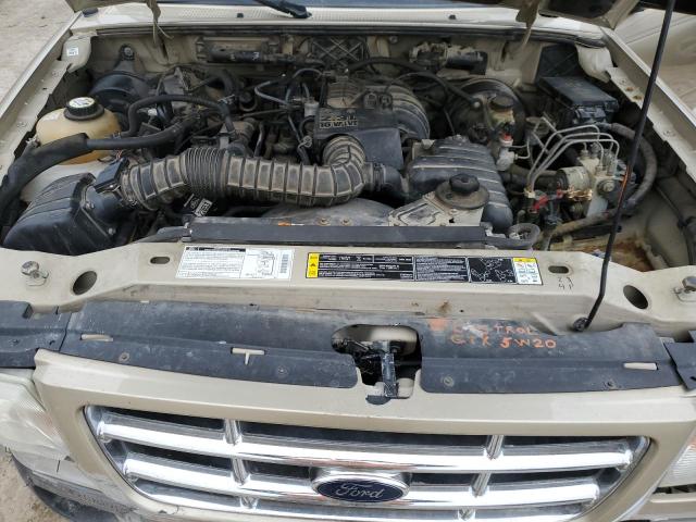 1FTYR10D11TA72875 - 2001 FORD RANGER BROWN photo 11