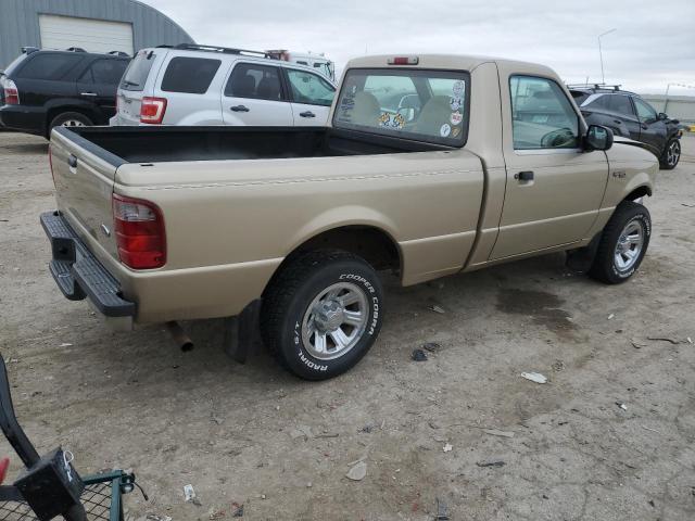 1FTYR10D11TA72875 - 2001 FORD RANGER BROWN photo 3