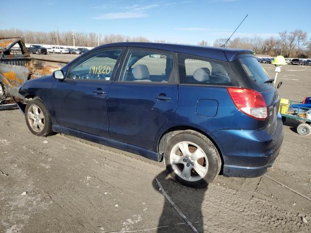 2T1KR32E54C221582 - 2004 TOYOTA COROLLA MA XR BLUE photo 2