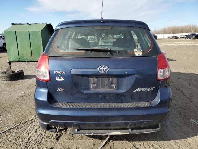 2T1KR32E54C221582 - 2004 TOYOTA COROLLA MA XR BLUE photo 6