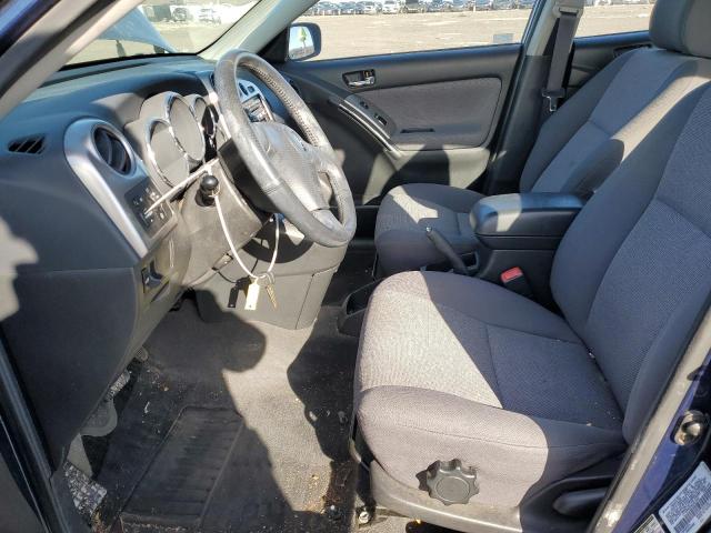 2T1KR32E54C221582 - 2004 TOYOTA COROLLA MA XR BLUE photo 7