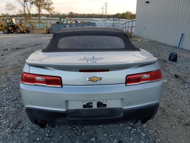 2G1FD3D39F9226887 - 2015 CHEVROLET CAMARO LT SILVER photo 6