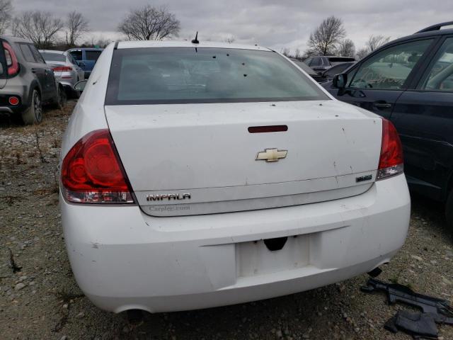 2G1WF5E32C1319975 - 2012 CHEVROLET IMPALA LS WHITE photo 6