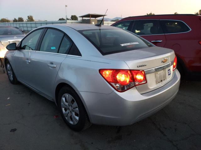 1G1PC5SH6C7285622 - 2012 CHEVROLET CRUZE LS SILVER photo 2