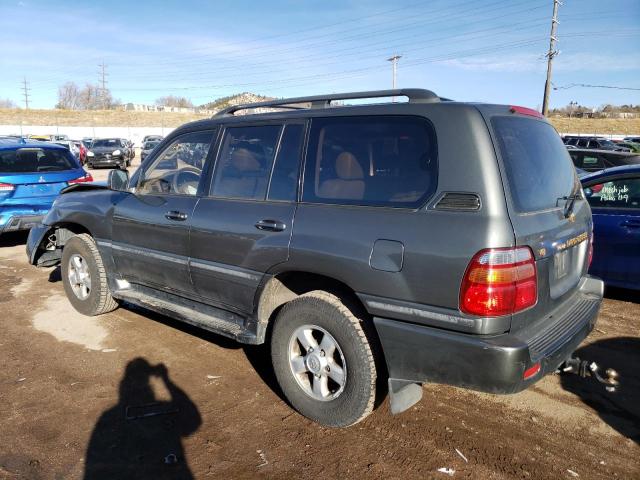 JT3HT05J1Y0096412 - 2000 TOYOTA LAND CRUIS GRAY photo 2