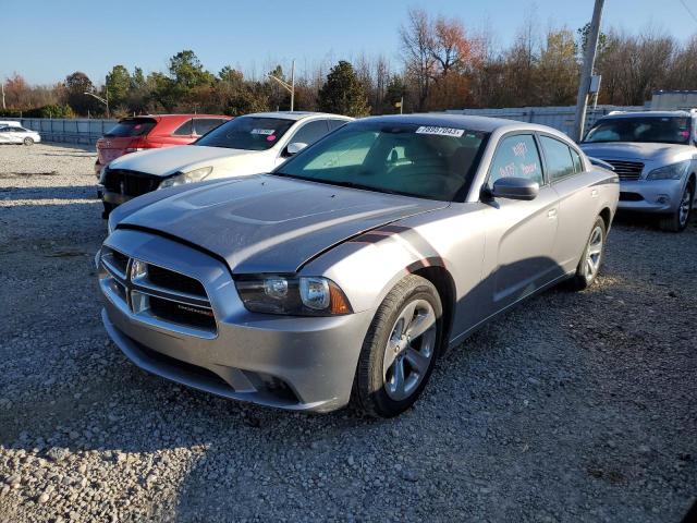 2C3CDXBG8EH210065 - 2014 DODGE CHARGER SE GRAY photo 1