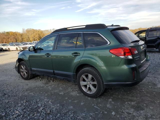 4S4BRBCC0E3249688 - 2014 SUBARU OUTBACK 2.5I PREMIUM GREEN photo 2