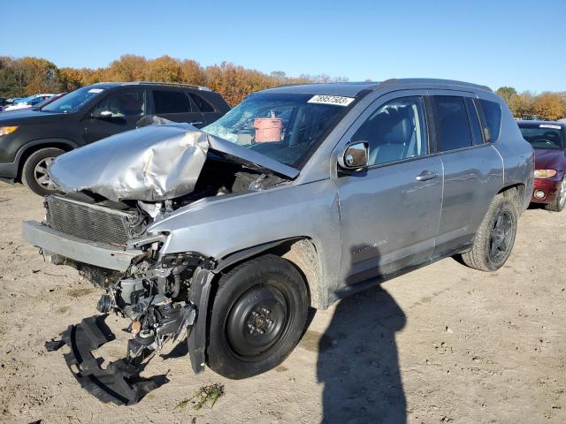 1C4NJCEA3ED766990 - 2014 JEEP COMPASS LATITUDE SILVER photo 1