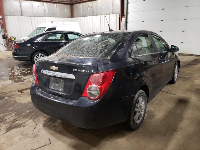 1G1JC5SH4E4117522 - 2014 CHEVROLET SONIC LT BLACK photo 3