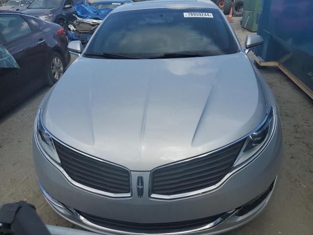3LN6L2J95GR623999 - 2016 LINCOLN MKZ SILVER photo 5