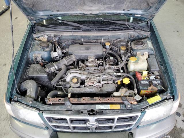 JF1SF6550WG759624 - 1998 SUBARU FORESTER S GREEN photo 11