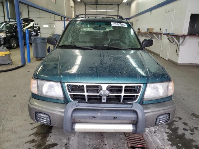 JF1SF6550WG759624 - 1998 SUBARU FORESTER S GREEN photo 5