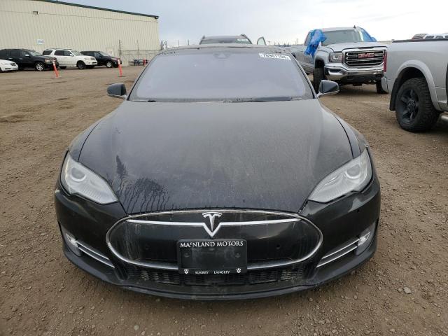 5YJSA1H19EFP58078 - 2014 TESLA MODEL S BLACK photo 5