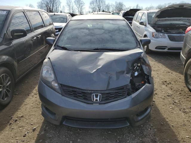 JHMGE8H50DC011162 - 2013 HONDA FIT SPORT GRAY photo 5