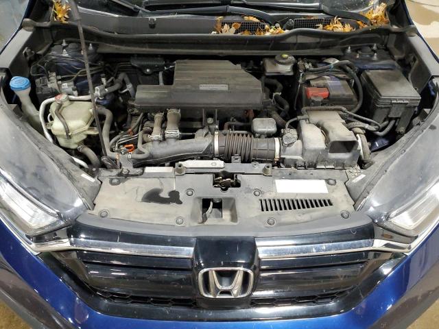 5J6RW2H94LL013321 - 2020 HONDA CR-V TOURING BLUE photo 12