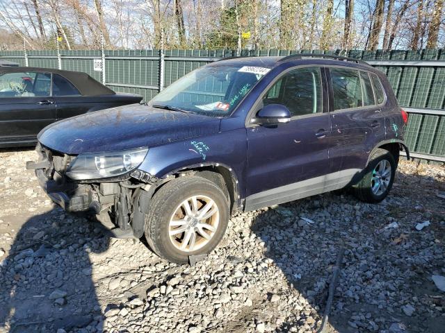 WVGBV7AX5GW563210 - 2016 VOLKSWAGEN TIGUAN S BLUE photo 1