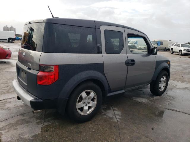 5J6YH18625L010068 - 2005 HONDA ELEMENT EX GRAY photo 3
