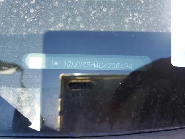 1G1JA5SH4D4206494 - 2013 CHEVROLET SONIC LS 勃艮第红 照片 10