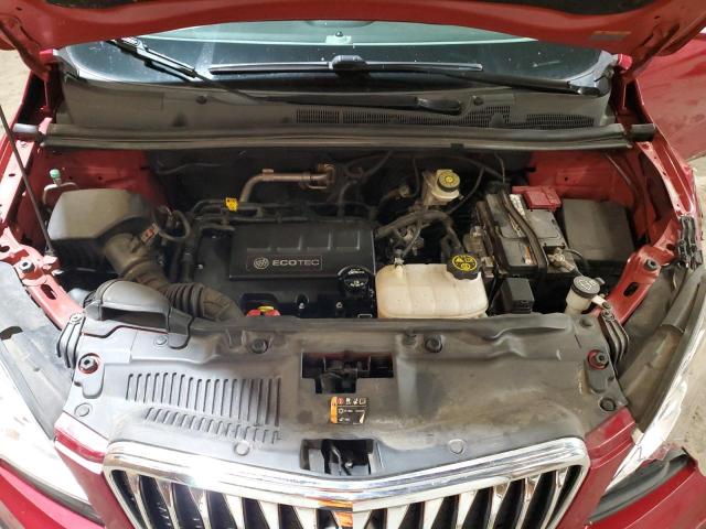 KL4CJFSBXFB058846 - 2015 BUICK ENCORE CONVENIENCE 勃艮第红 照片 12