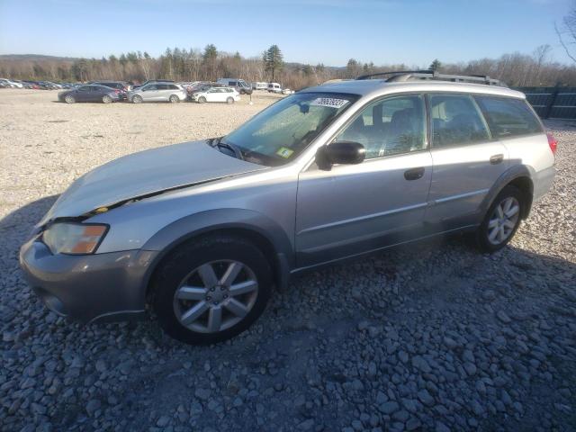 4S4BP61C167358915 - 2006 SUBARU LEGACY OUTBACK 2.5I SILVER photo 1