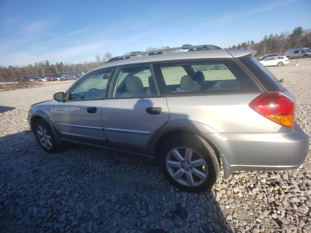 4S4BP61C167358915 - 2006 SUBARU LEGACY OUTBACK 2.5I SILVER photo 2