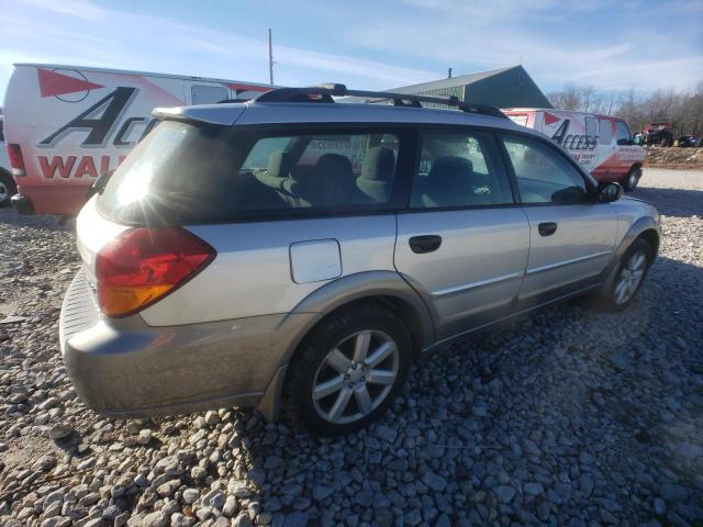 4S4BP61C167358915 - 2006 SUBARU LEGACY OUTBACK 2.5I SILVER photo 3