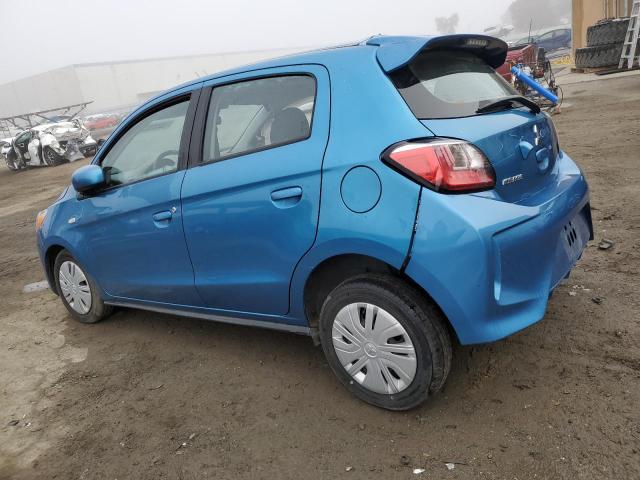 ML32AUHJ6MH014392 - 2021 MITSUBISHI MIRAGE ES BLUE photo 2