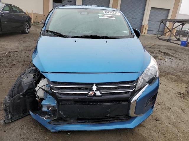 ML32AUHJ6MH014392 - 2021 MITSUBISHI MIRAGE ES BLUE photo 5