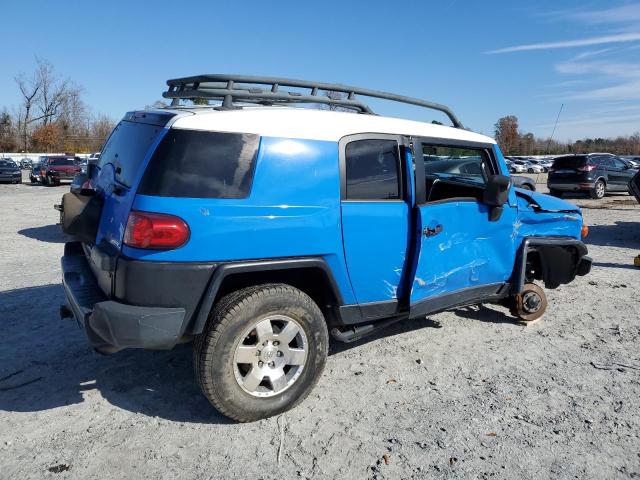 JTEBU11F970031680 - 2007 TOYOTA FJ CRUISER BLUE photo 3