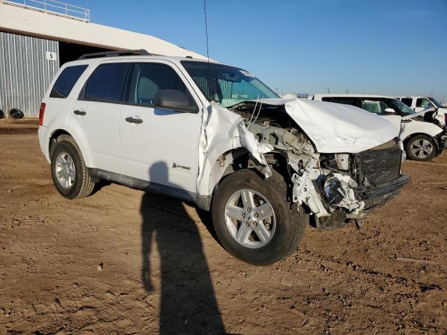 1FMCU49389KC41047 - 2009 FORD ESCAPE HYBRID WHITE photo 4